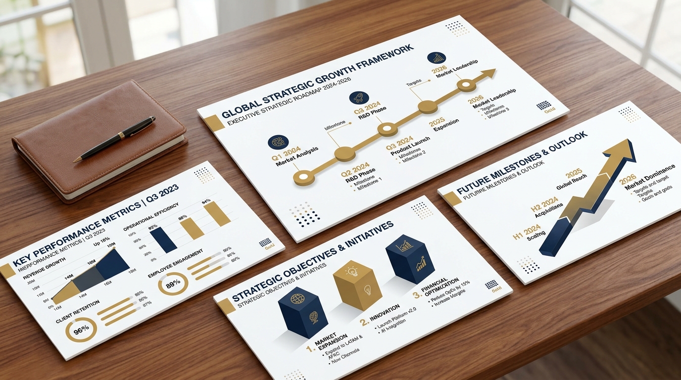 Corporate Presentation Deck Showcase